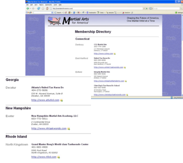 MAFA School Directory